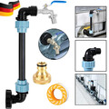 IBC Schwanenhals Auslaufhahn Adapter Verbinder Container Regenwassertank 3/4"