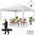 Faltpavillon 3x3 Wasserdicht Stabil Gartenpavillon Pop up Pavillion Klappbar