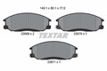 TEXTAR Bremsbelagsatz, Scheibenbremse 2356901 für HYUNDAI SSANGYONG