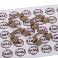 4x A.B.S. 1828Q Zubehörsatz Scheibenbremsbelag für BMW 5 Touring (F11) X3 (F25)