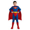 Superman Kostüm Jungen Kinderkostüm Karneval Superhelden Faschingskostüm Overall