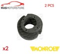 ANTI ÜBERROLLBÜGEL BUSH KIT VORNE OUTER MONROE L29855 2PCS P FÜR VW PASSAT