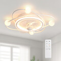 Deckenventilatorleuchte Mit Fernbedienung Deckenleuchte Ventilator Mit Dimmbare
