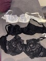 3 BHs In Größen 1 In 80D und 2 In 75E Hunkemöller BH