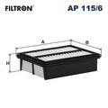 Luftfilter Motorluftfilter Filter für Mazda 3 Limo Cx-3 Filtron Ap115/6 ab 18->