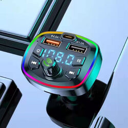 Kabellos Bluetooth Fm Transmitter MP3 Player USB Auto Schnellladegerät Teil V5.0