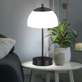 Tischlampe Nachttischlampe Akkuleuchte Touchdimmer Wohnzimmerlampe LED H 35 cm