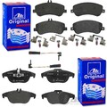 ATE BREMSBELAGSATZ SET VORNE+HINTEN passend für MERCEDES GLK X204