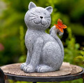 Katze Kätzchen Tier Solarlampe Solarlaterne Laterne Dekolicht Solarlampe Laterne