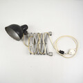 Original Kaiser Idell -  Vintage Wandlampe - Schreibtisch Scherenlampe - schwarz
