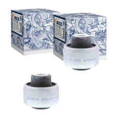 2X VAICO QUERLENKERLAGER BUCHSE HINTEN VORNE UNTEN passend für VOLVO S60 S80 V70