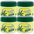 BIO-VITAL Cannabis Hanfcreme Körpercreme m.Teufelskralle 125ml 4er Pack