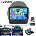 Für Hyundai IX35 2010-2015 Android 14 Autoradio Navigation GPS BT 4+64G DAB+ KAM