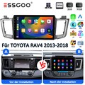 2+32G Android15 Autoradio Carplay GPS Bluetooth Kamera Für TOYOTA RAV4 2013-2018