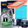 FILTERSET INSPEKTIONSKIT+MOBIL 1 5W30 ÖL passend für NISSAN MICRA 4 K13 NOTE E12