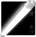 LED Feuchtraumleuchte Werkstatt Garage Lampe Deckenleuchte Röhren 60/120/150cm 