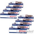 8x BOSCH ZÜNDKERZE DOPPELPLATIN für MERCEDES CLK C208 E/S-KLASSE W210 W220