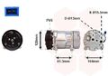 VAN WEZEL 5800K164 Kompressor, Klimaanlage für VW