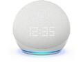 Amazon Echo Dot (5th Generation) | Mit Uhr | Smart Speaker | Weiß | OVP