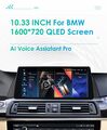 10.33" Android 12.0 IPS Autoradio GPS Navi CarPlay DAB+ für BMW 5er F10 F11 NBT