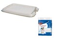 Trixie WC Set: Welpentoilette 49x41 cm + 7 Unterlagen 40 x 60 cm Chihuahua Welpe