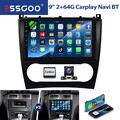 64G Android Autoradio für Mercedes Benz C-Klasse W203 2005-2009 GPS Navi Kamera
