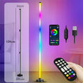 LED Stehleuchte Bunt Farbig Eckleuchte Stehlampe Dimmbar Lichtsäule RGB 10W 2025
