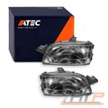 2x SCHEINWERFER HAUPTSCHEINWERFER H7/H1 LINKS+RECHTS FÜR FIAT PUNTO 188 03-04