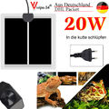 20W Pet Reptile Terrarium-Heizkissen-Heizmatte mit Thermostatregler EU-Stecker