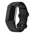 Für Fitbit Charge 5 Edelstahl/Leder/Nylon/Silikon Band Armband TPU Schutzhülle