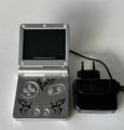 Nintendo Game Boy Advance GBA SP 101 - Tribal Edition Silber - Original Konsole