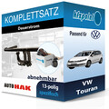 AUTO HAK Anhängekupplung abnehmbar und E-Satz 13polig für VW Touran 05.15- neu