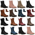 Damen Schnürstiefeletten Stiefeletten Winter Boots Schuhe 902052 Mode