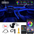 RGB LED Auto Innenraum Ambient Strip Lichter Kit mit APP Fernbedienung - Auto Dez