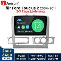 DAB+ Für Ford Focus MK2 MK II 2004-2011 Android 14.0 Autoradio Carplay GPS Navi