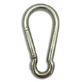 Lobinger® Karabiner Karabinerhaken 4-12mm Form C Edelstahl verzinkt Schnapphaken