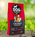 Dog´s Favorite Chunks mit Rind 15 kg - Marke v. Happy Dog