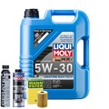 Motoröl 5W30 LIQUI MOLY Longtime High Tech 5L +MANN Ölfilter +Spülung +Cera Tec