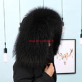 2025 Natur Waschbär Kragen Pelzkragen Pelz Fell Echtpelz Raccoon f Jacke Mantel