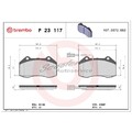 Brembo Bremsbelag-Satz Bremsklötze vorne 14286565 | 828657