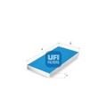 UFI 34.100.00 Innenraumfilter Pollenfilter für OPEL Corsa C Schrägheck (X01)