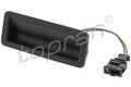 Griff Kofferraumklappe elektrisch schwarz 119 838 TOPRAN für SKODA FABIA I