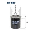 1x Filtron Ölfilter u.a. für Mazda Ford (USA) Volvo KIA | OP597
