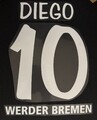 Diego Werder Bremen Trikot Flock - 2006 / 08