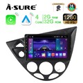 KAM Android 14 CarPlay Autoradio Für Ford Focus MK1 1998-2003 BT Navi RDS 2G+32G