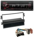 Kenwood MP3 CD USB Bluetooth DAB Autoradio für Kia Carens II (2004-2006)