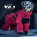 Dryup Body Zip Fit Mini bordeaux Hundebademantel Hunde Bademantel 