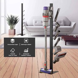 Universal Staubsauger-Ständer mit Zubehör-Halterung für Dyson V15 V12 V10 V8 V7
