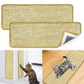 2Pcs Kratzmatte Katze Wand Kratzteppich Sisal Für Katze Kratzschutz Sofa Katze