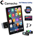 10.4 Zoll 1 DIN Autoradio Wireless CarPlay Drehbarer Touch Screen BT USB AUX FM